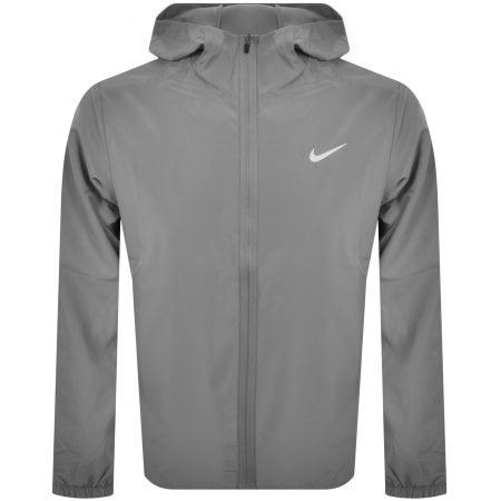Product image for Nike Training Hooded Fitness Jacket Grey