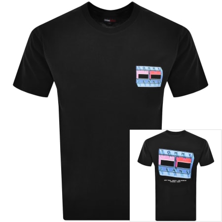 Product image for Tommy Jeans Back Graphic T Shirt Black