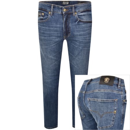 Product image for Versace Jeans Couture Slim Milano Jeans Blue