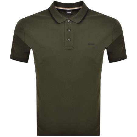 Product image for BOSS Parlay 190 Polo T Shirt Green