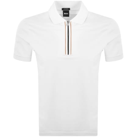Product image for BOSS H Paras 65 Polo T Shirt White