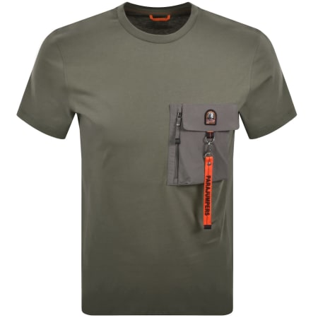 Product image for Parajumpers Mojave Pocket T Shirt Green