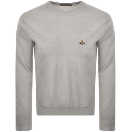 Product image for Vivienne Westwood Alex Round Neck Jumper Grey
