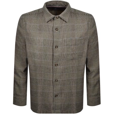 Product image for Tommy Hilfiger Flannel Shirt Beige