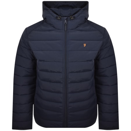 Product image for Farah Kennedy Padded Jacket Yale Blue