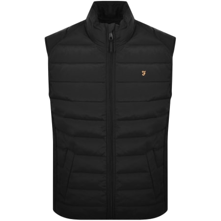 Product image for Farah Kennedy Padded Gilet Black