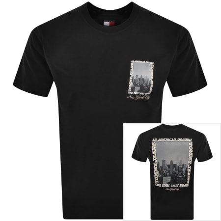 Product image for Tommy Jeans Photo T Shirt Black