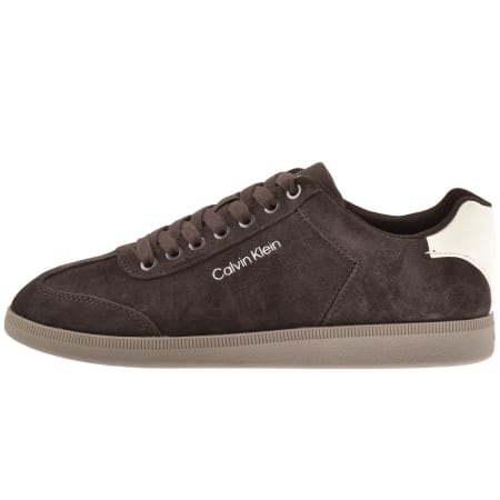 Product image for Calvin Klein Cupsole Trainers Bordeaux Brown