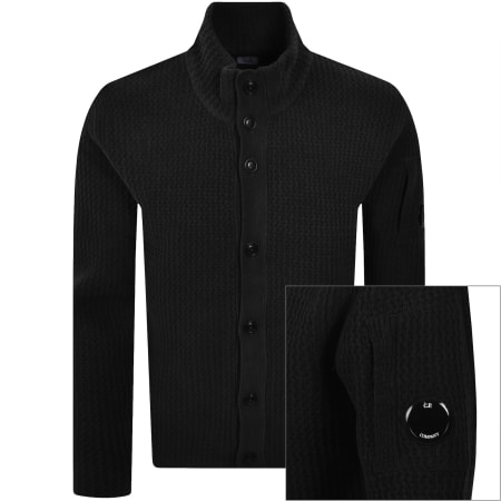 Product image for CP Company Knit Cardigan Black