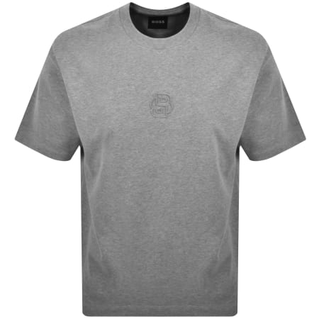 Product image for BOSS C Tames 36 T Shirt Silver Grey