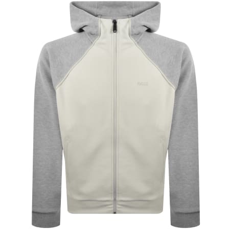 Product image for BOSS Saggy Full Zip Hoodie Light Beige
