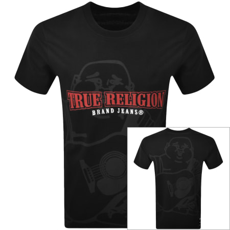 Product image for True Religion Shadow Logo T Shirt Black
