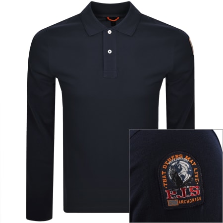 Product image for Parajumpers Oberon Polo T Shirt Navy