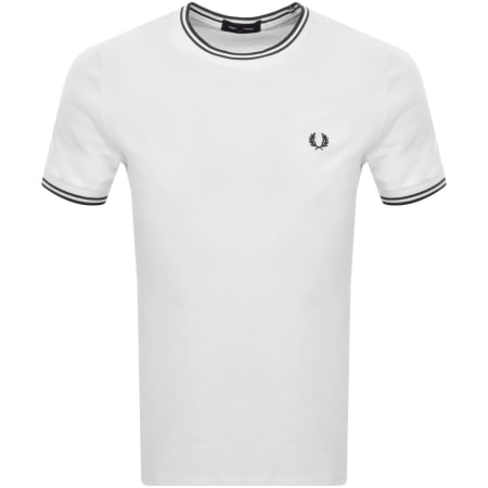 Product image for Fred Perry Twin Tipped T Shirt White