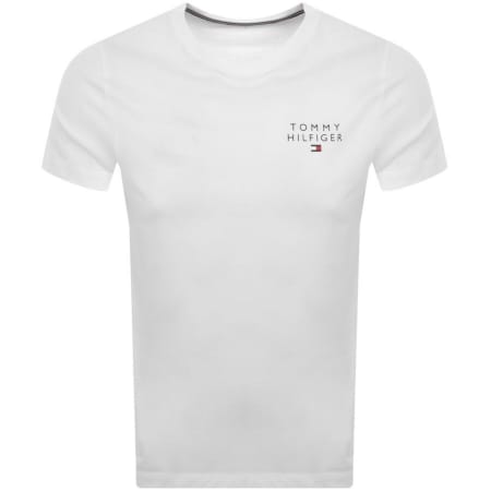 Product image for Tommy Hilfiger Logo T Shirt White