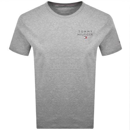Product image for Tommy Hilfiger Logo T Shirt Grey