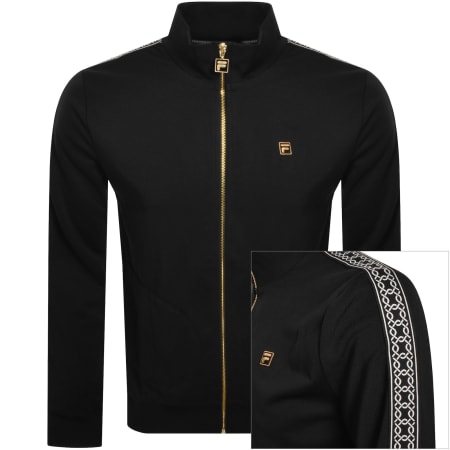 Product image for Fila Roman Tape Track Top Black