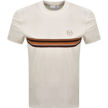 Product image for Sergio Tacchini Ayme T Shirt Cream