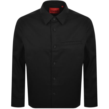 Product image for HUGO Enock Overshirt Jacket Black