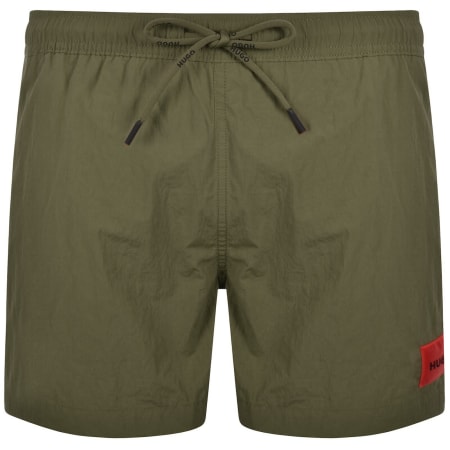 Product image for HUGO Dominica Swim Shorts Dark Green