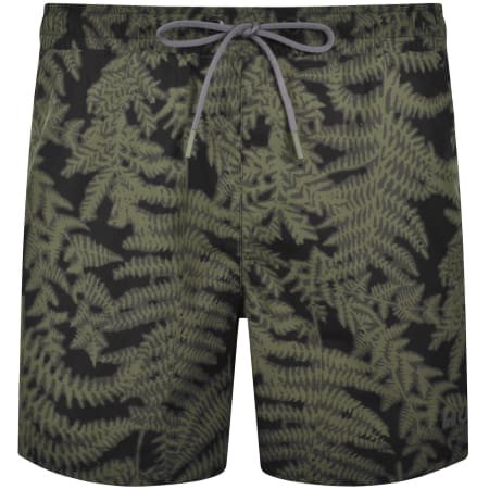 Product image for HUGO Calala Swim Shorts Dark Green