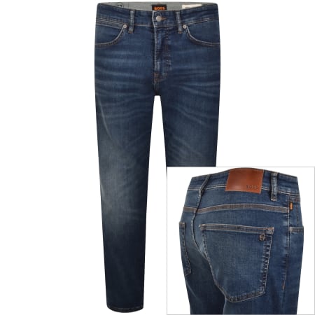Product image for BOSS Onyx Slim Tapered Fit Jeans Blue