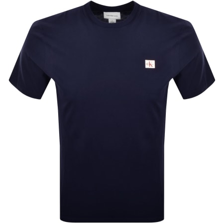 Product image for Calvin Klein Jeans Badge T Shirt Blue