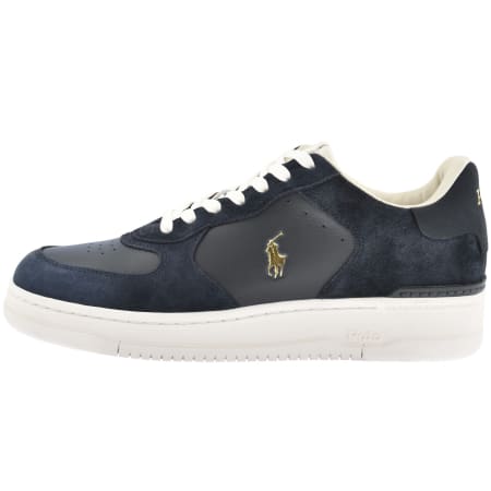 Product image for Ralph Lauren Masters Court Trainers Navy