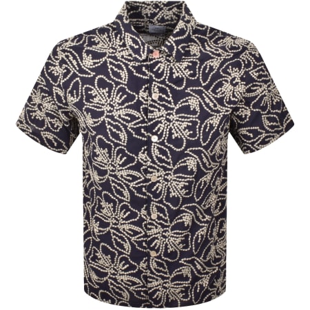 Product image for Paul Smith Short Sleeve Shirt Navy