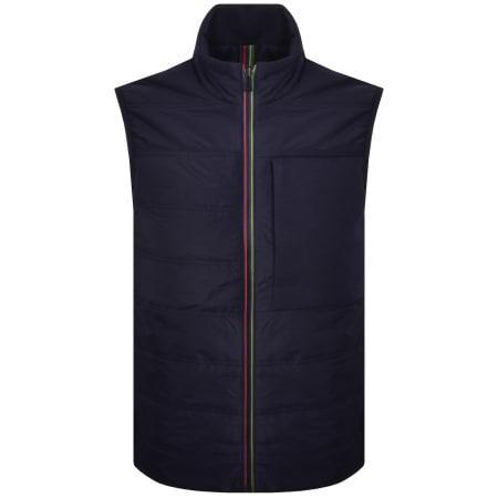 Product image for Paul Smith Mix Media Gilet Navy