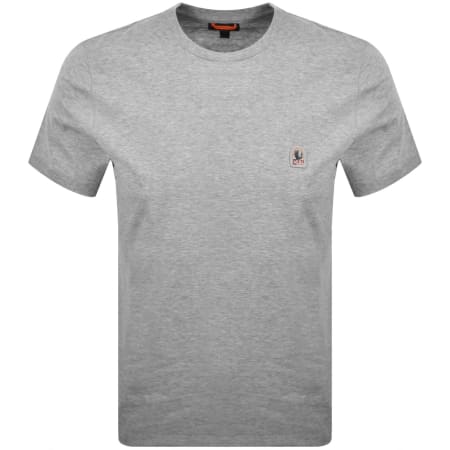 Product image for Parajumpers Patch T Shirt Ash Grey