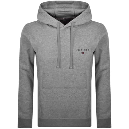 Product image for Tommy Hilfiger Brand Love Hoodie Grey