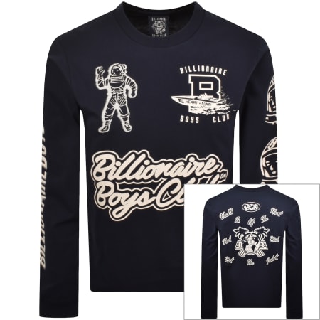 Product image for Billionaire Boys Club Global Regatta T Shirt Navy