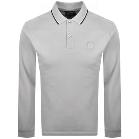 Product image for Marshall Artist Siren Tipped Polo T Shirt Grey