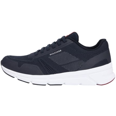 Product image for Tommy Hilfiger Run Knit Trainers Blue