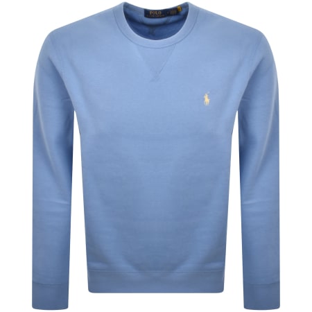 Product image for Ralph Lauren Crew Neck Sweatshirt Blue