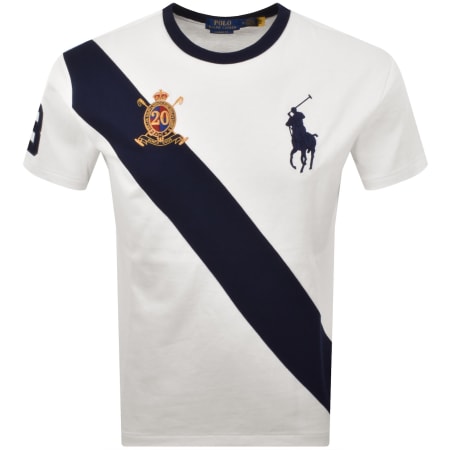 Product image for Ralph Lauren Crew Neck T Shirt White