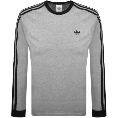 Product image for adidas Three Stripes T Shirt Grey