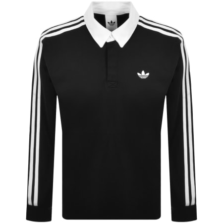Product image for adidas Originals Three Striped Polo Black