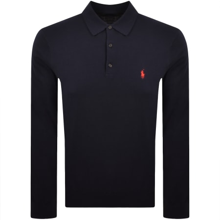 Product image for Ralph Lauren Polo Knitted Jumper Navy