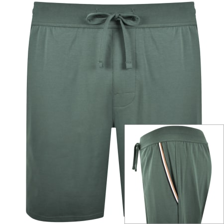 Product image for BOSS Unique Jersey Shorts Dark Green