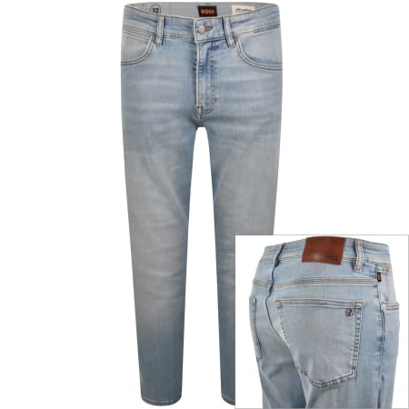Product image for BOSS Onyx Slim Tapered Fit Jeans Blue