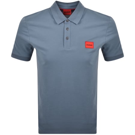 Product image for HUGO Dereso 222 Polo T Shirt Blue