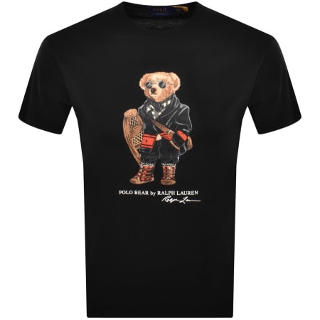 Product image for Ralph Lauren Bear T Shirt Black