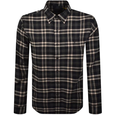 Product image for Ralph Lauren Check Long Sleeve Shirt Black