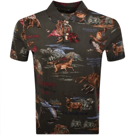 Product image for Ralph Lauren Defender Polo T Shirt Green