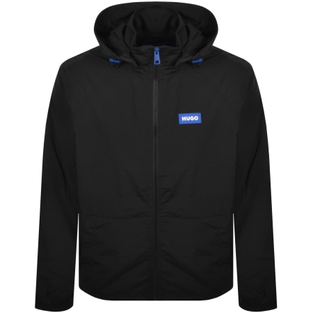 Product image for HUGO Blue Windbreaker Jacket Black