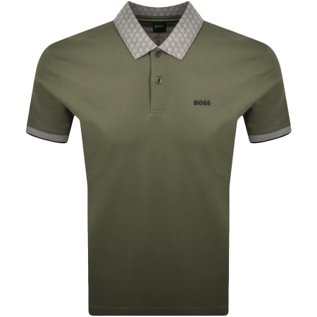 Product image for BOSS Paddy Polo T Shirt Green