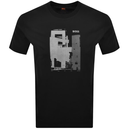 Product image for BOSS Imprint T Shirt Black