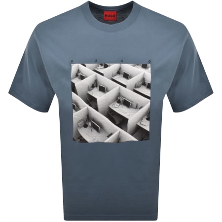 Product image for HUGO Dodger T Shirt Blue
